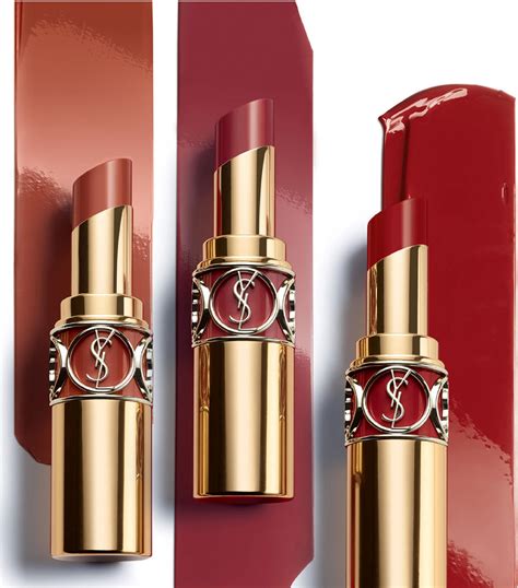 ysl rouge volupte shine 试 色|ysl rouge volupté shine lipstick.